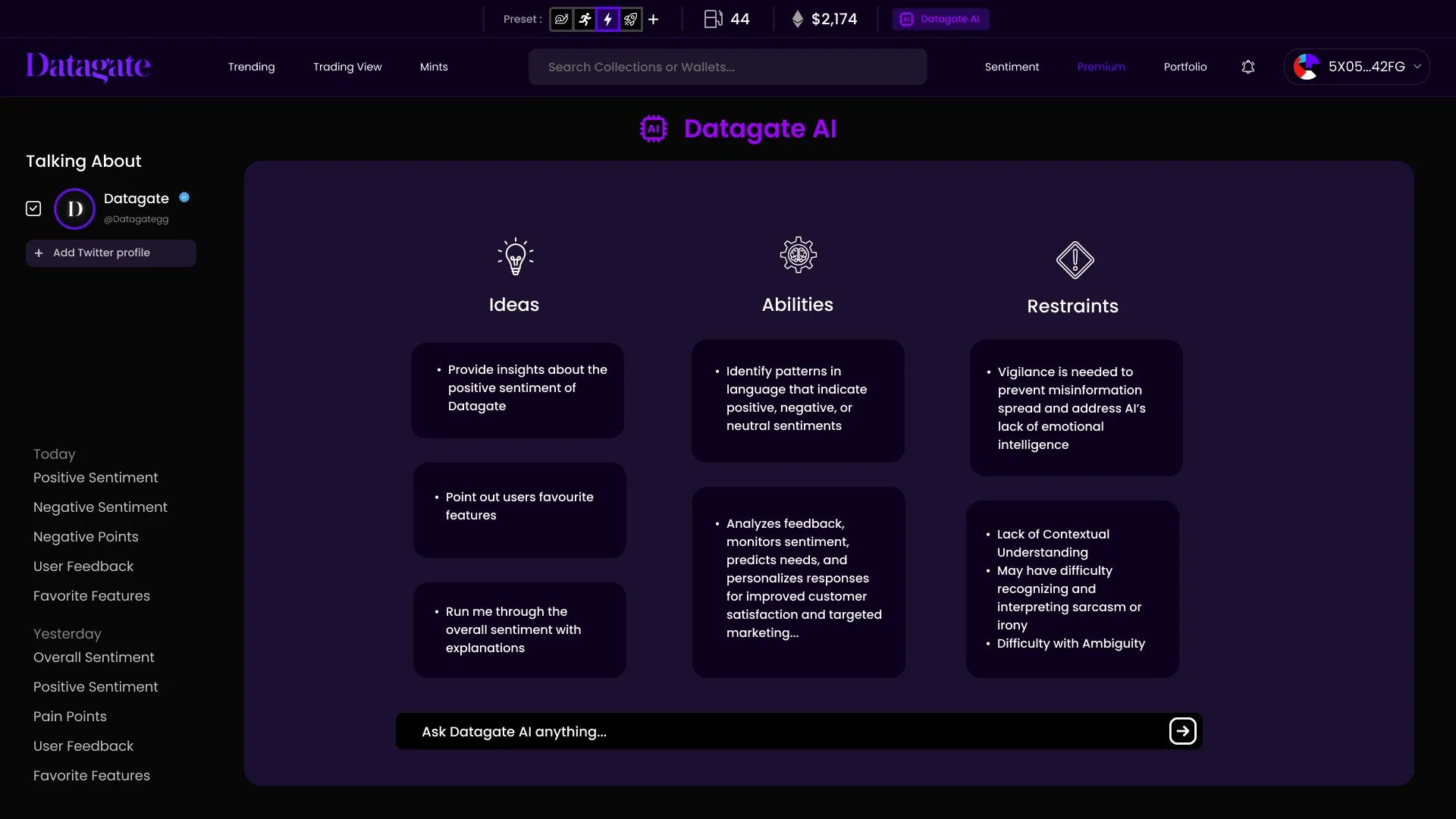 Datagate AI assistant