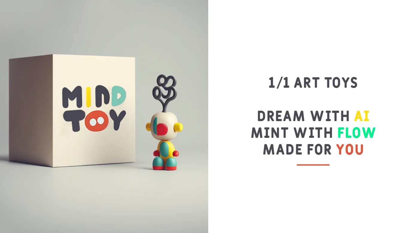 Mind Toy — AI-designed collectibles minted on Flow