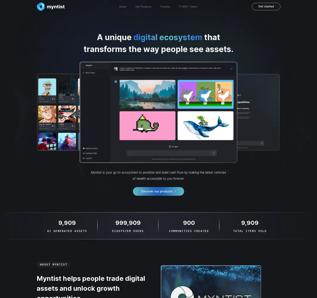 Myntist — digital asset ecosystem
